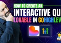 Build an AI Quiz App That Books Clients on Autopilot (Lovable AI + HighLevel Tutorial)
