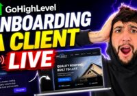 Onboarding a Client with GoHighLevel AI Studio (Roofing Company)
